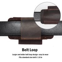 Viperade PJ33 Braun Lederholster für EDC Gear...