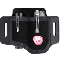 Viperade PL1 Schwarz Lederholster für EDC Gear mit...