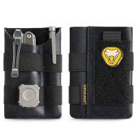 Viperade PL5 Schwarz Lederholster für Gear mit Klett...