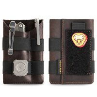 Viperade PL5 Braun Lederholster für Gear mit Klett...