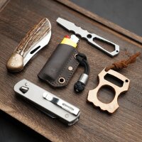 Viperade PJ28 Braun Lederholster für Feuerzeuge...