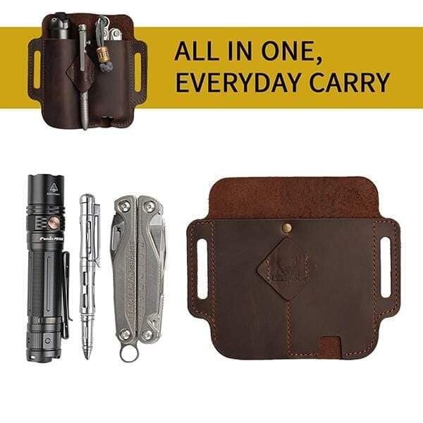 Viperade PJ19 Braun EDC Multi-Tool Lederholster