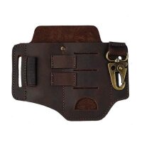 Viperade PJ16 Braun Lederholster f&uuml;r EDC Gear Multi...
