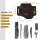 Viperade PJ16 Schwarz Lederholster für EDC Gear Multi Belt Sheath