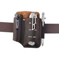 Viperade PJ15 Braun Lederholster f&uuml;r EDC Gear Multi...