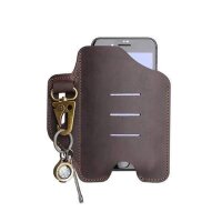 Viperade PJ20 Braun Lederholster für Smartphone mit...
