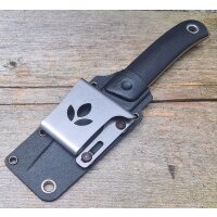 Manly Patriot black Messer Outdoormesser D2 Stahl G10 Griff + Kydexscheide