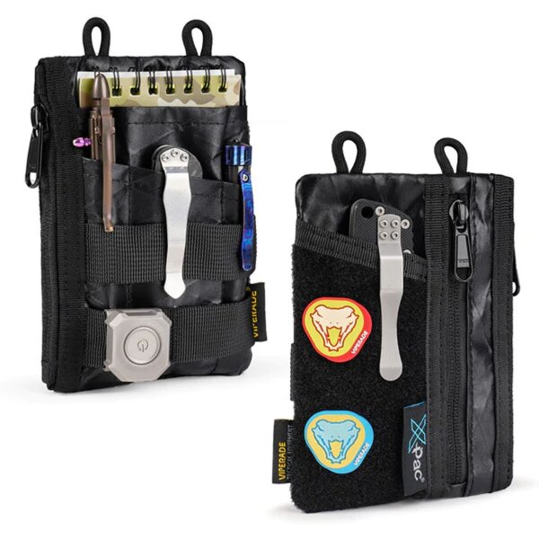 Viperade VE18 X-PAC Material Black Cire EDC Pouch Organizer