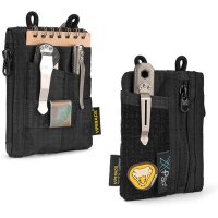 Viperade VE18-S X-PAC Material Black Cire EDC Pouch...