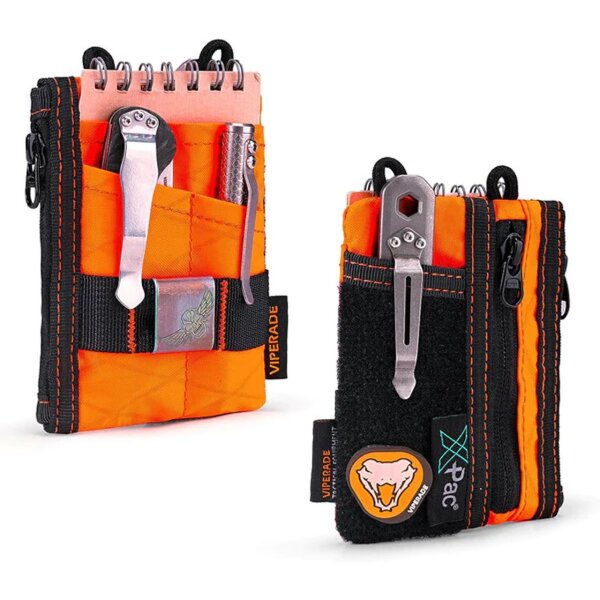 Viperade VE18-S X-PAC Material Orange EDC Pouch Organizer