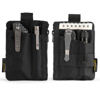 Viperade VE28 Black 6-in-1 EDC Pouch 500D Polyestergewebe...