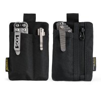 Viperade VE29 Black EDC Pouch 500D Polyestergewebe Pocket...