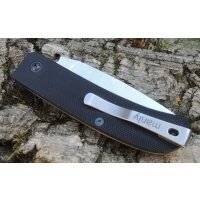 Manly WASP BLACK Slip Joint Messer CPM-S90V Stahl G10 Griff Folder