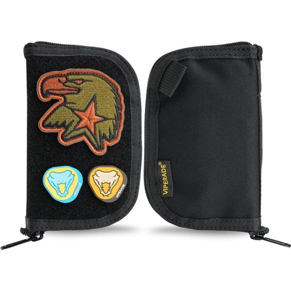 Viperade VE20-Black Organizer 500D Oxford Gewebe EDC Pouch mit Klett Area