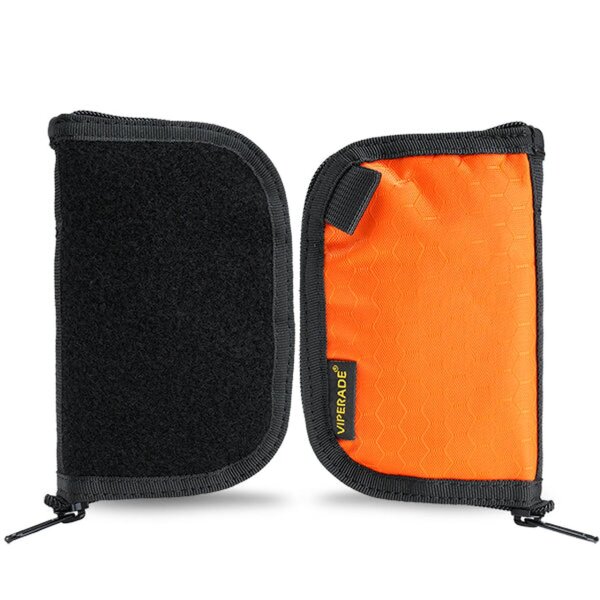 Viperade VE20-Orange Organizer 500D Oxford Gewebe EDC Pouch mit Klett Area