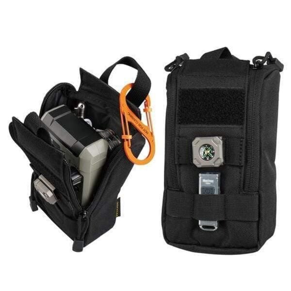 Viperade FB1-Black Radio Case Waist Bag 500D Oxford Gewebe EDC Pouch