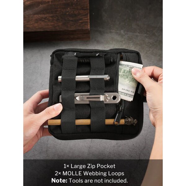 Viperade CHP2-Black MOLLE Werkzeugtasche und EDC Pouch