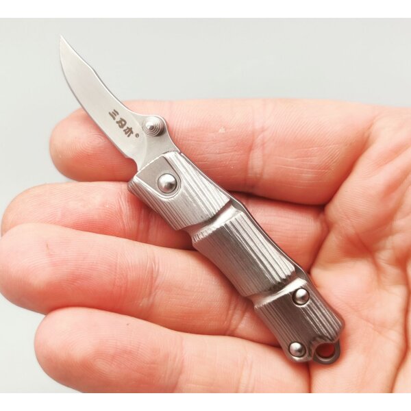 SanRenMu 6328 TC4 Neck Knife Slipjoint mit VG-10 Klinge
