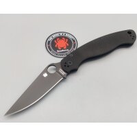 Spyderco Military 2 G10 Black Blade PlainEdge...