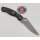 Spyderco Military 2 G10 Black Blade PlainEdge Taschenmesser Messer 01SP1235
