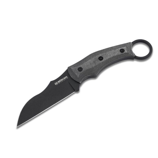 Magnum Straight Karambit 7Cr17MoV Stahl Micarta Griff Kydexscheide Kydex
