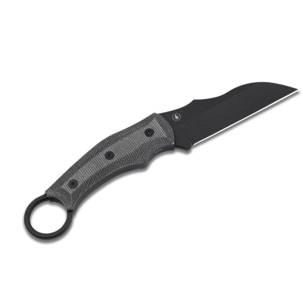 Magnum Straight Karambit 7Cr17MoV Stahl Micarta Griff Kydexscheide Kydex