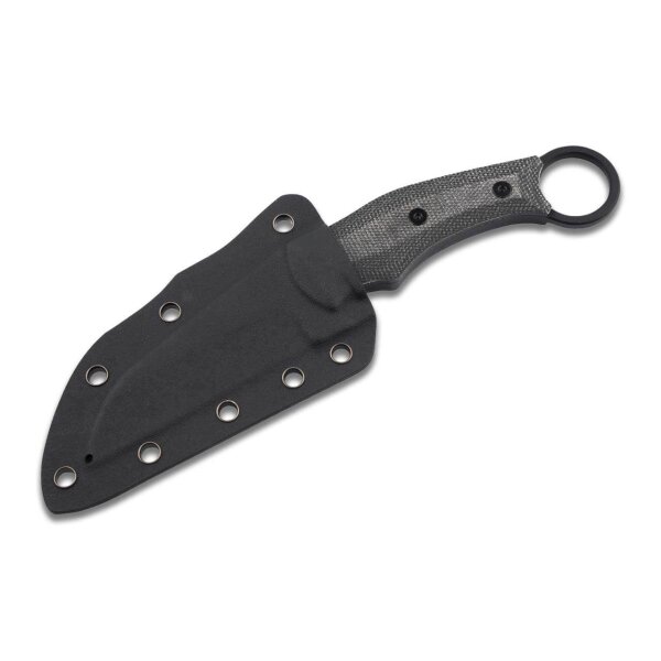 Magnum Straight Karambit 7Cr17MoV Stahl Micarta Griff Kydexscheide Kydex