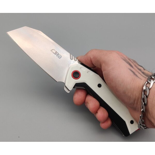 CJRB Cutlery Tigris Linerlock AR-RPM9 White