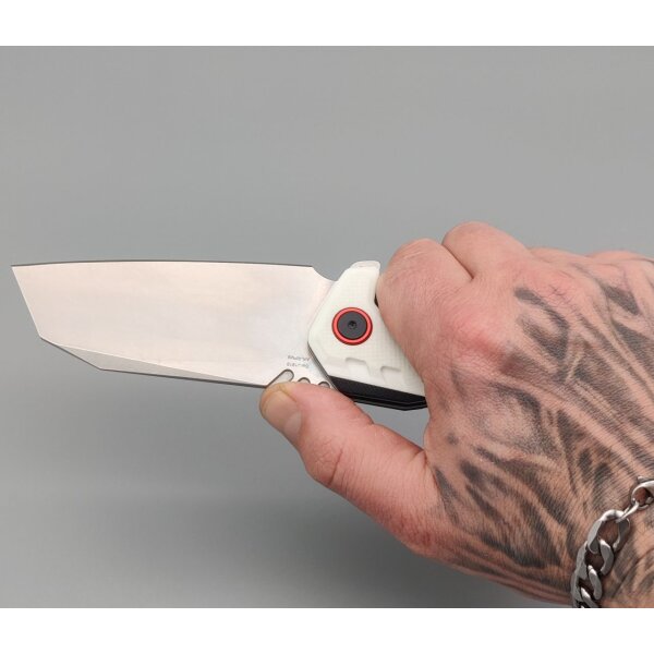 CJRB Cutlery Tigris Linerlock AR-RPM9 White