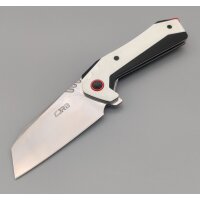 CJRB Cutlery Tigris Linerlock AR-RPM9 White
