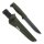 Peltonen Knives Sissipuukko M95 Ranger Knife Cerakote Kunststoffscheide OD Green