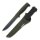 Peltonen Knives Sissipuukko M95 Ranger Knife Cerakote Kunststoffscheide OD Green