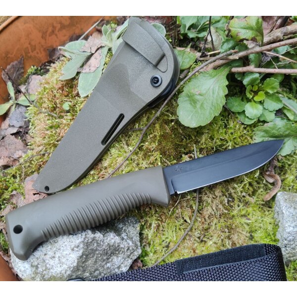 Peltonen Knives Ranger Puukko M07 Kunststoffscheide OD Green