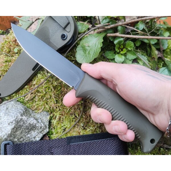 Peltonen Knives Ranger Puukko M07 Kunststoffscheide OD Green
