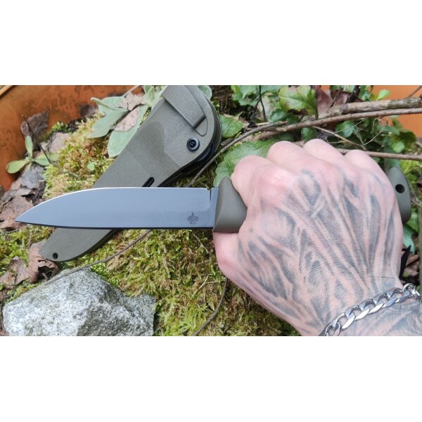 Peltonen Knives Ranger Puukko M07 Kunststoffscheide OD Green