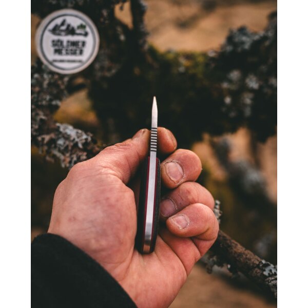 Cudeman Yoda N695 Micarta Schwarz inkl. Kydexscheide
