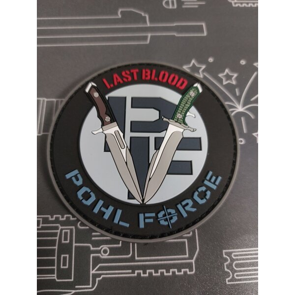 Pohl Force Patch MK-8/9 Last Blood BLUE blau