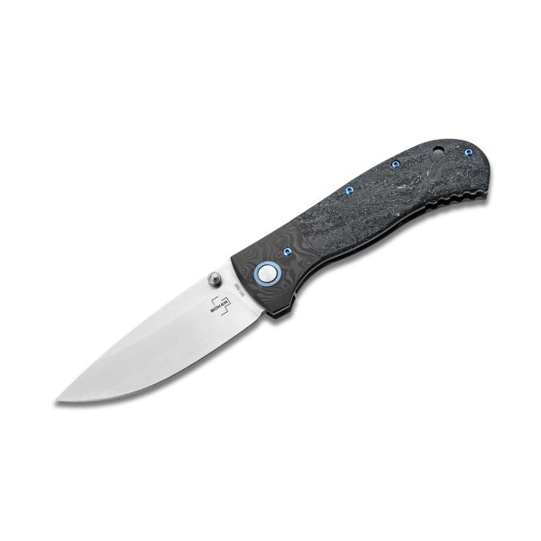 Böker Plus Collection 2024 Limitiertes Taschenmesser Magnacut Les George Framelock 01BO2024