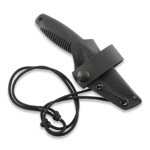 Peltonen Knives Pikkusissi M23 Neck Knife EDC Schwarz Kydexscheide