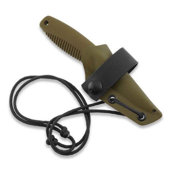 Peltonen Knives Pikkusissi M23 Neck Knife EDC Coyote Kydexscheide