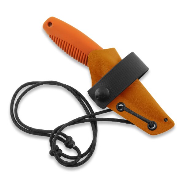 Peltonen Knives Pikkusissi M23 Neck Knife EDC Orange Kydexscheide