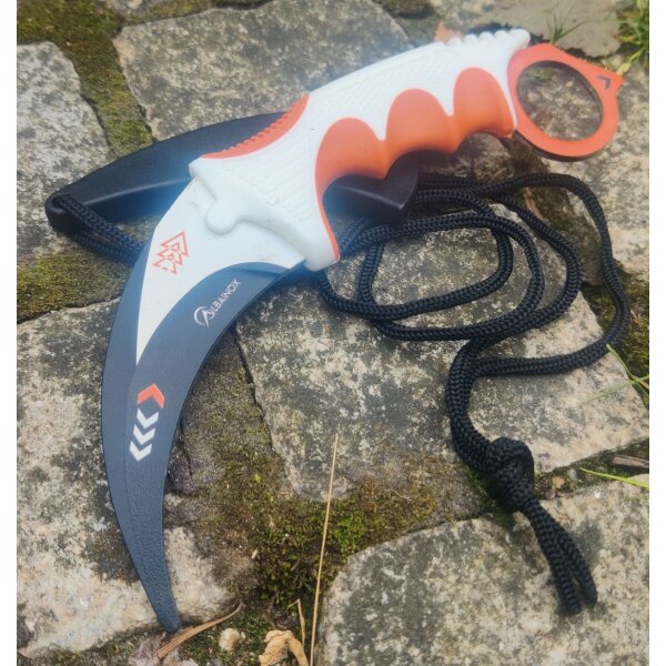 Albainox Aranciata Training Karambit Übunsgmesser