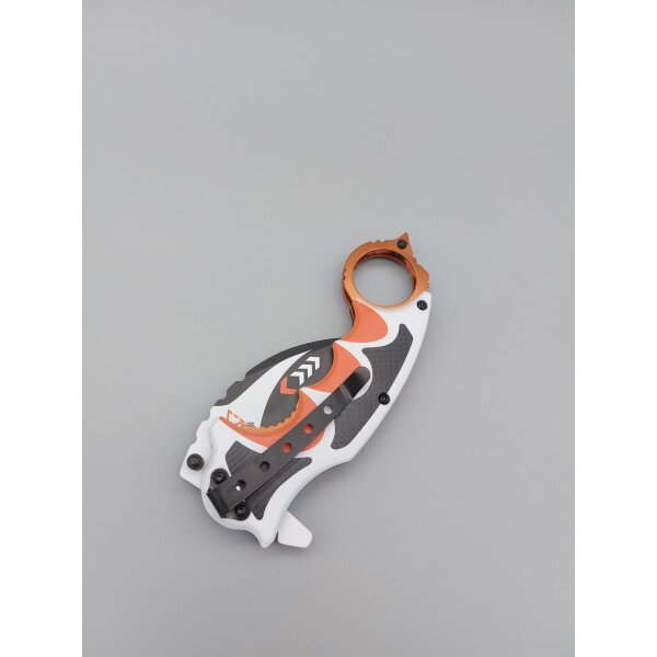 Albainox TRAINING KARAMBIT Aluminium Übungsmesser Trainingsmesser ABS Kunststoff 3D