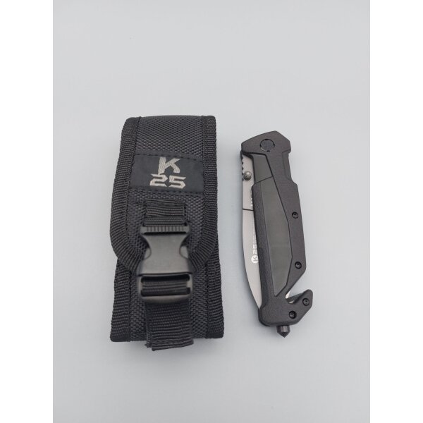 K25 AH-64 Folder Black Rescue Knife