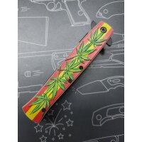 Albainox 3D Cannabis-Embleme Taschenmesser Marihuana 420...