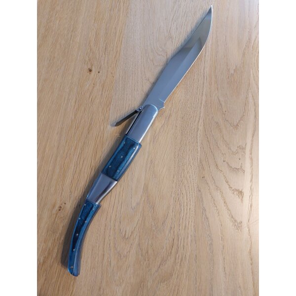 Albainox Arabe Gigante Azul Messer XXL Taschenmesser 3Cr13MoV Stahl Staminaholz