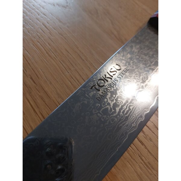 Tokisu Damast Santoku Kochmesser Messer