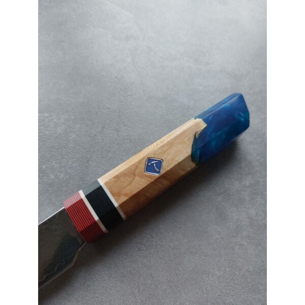 Tokisu Damast Petty Kochmesser Messer