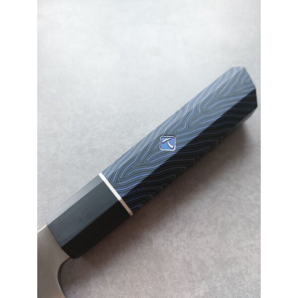 Tokisu Black & Blue Yanagiba Kochmesser