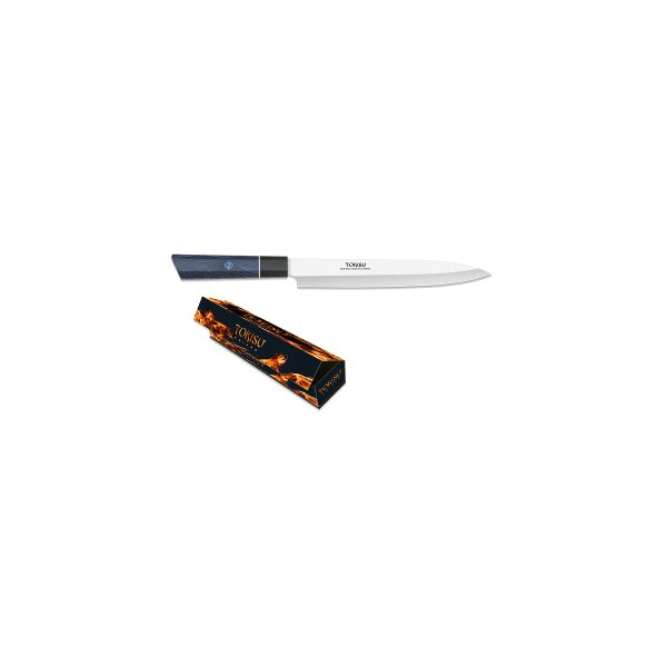 Tokisu Black & Blue Yanagiba Kochmesser